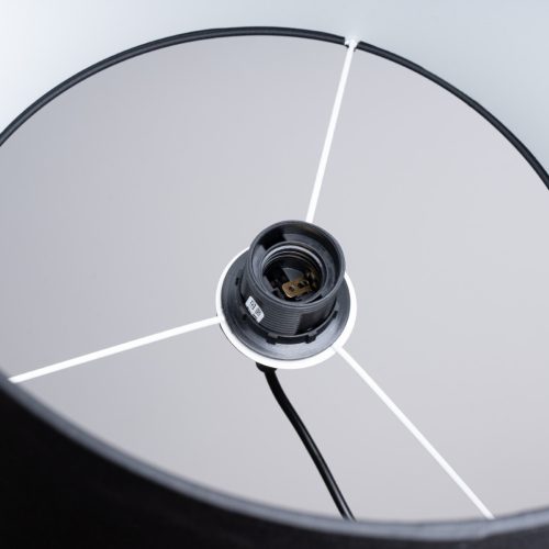 NOVA 30 E27 fekete minimalista mennyezeti függőlámpa SOLLUX