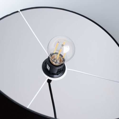 NOVA 40 E27 fekete, minimalista mennyezeti függőlámpa SOLLUX