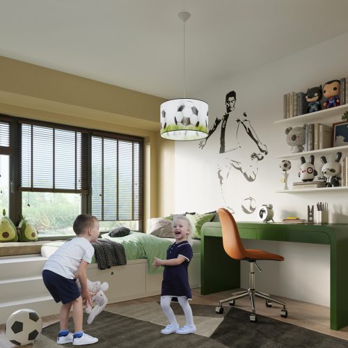 Mennyezeti függesztett lámpa FOOTBALL C 40 E27 Modern SOLLUX