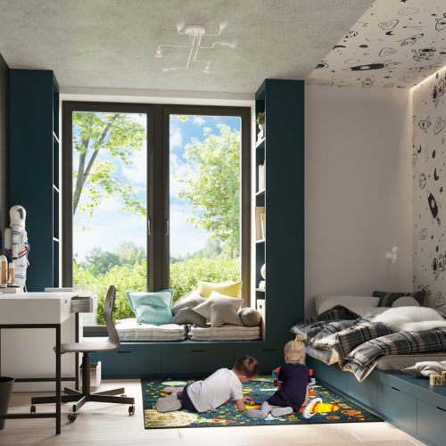 Mennyezeti lámpa HECTOR 4xE27 csillár fehér ipari SOLLUX