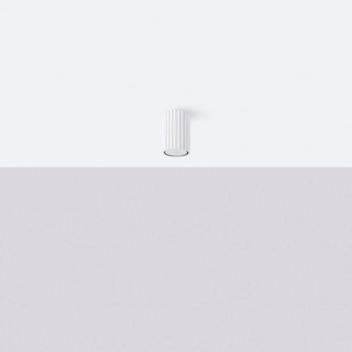 Mennyezeti lámpa, felületre szerelhető, cső alakú spotlámpa GU10, fehér, Karbon, Deep Space, SL.1530, Sollux