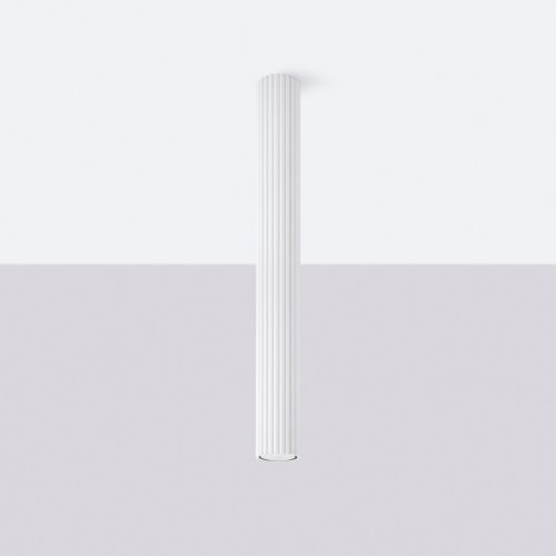 Mennyezeti lámpa, felületre szerelhető, cső alakú spotlámpa GU10, fehér, karbon, Deep Space, SL.1534, Sollux