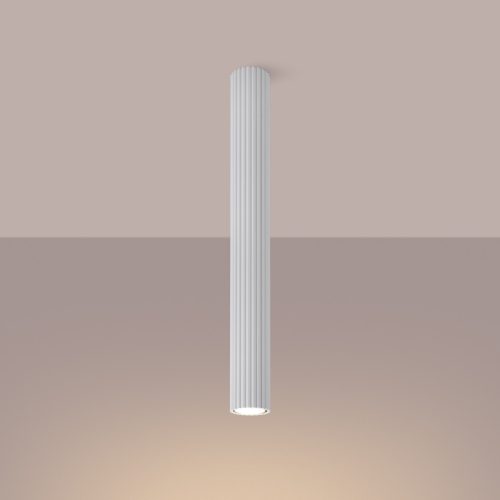 Mennyezeti lámpa, felületre szerelhető, cső alakú spotlámpa GU10, fehér, karbon, Deep Space, SL.1534, Sollux