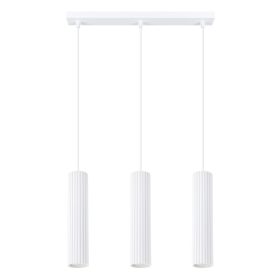   Mennyezeti Lámpa Függő Cső Spot 3x GU10 Fehér Karbon Deep Space SL.1537 Sollux