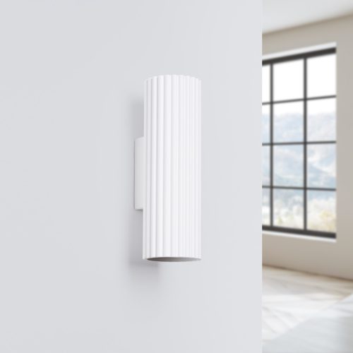 Fali Lámpa Sconce Reflektor Cső Spot 2x GU10 Fehér Karbon Deep Space SL.1647 Sollux