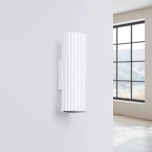 Fali Lámpa Sconce Reflektor Cső Spot 2x GU10 Fehér Karbon Deep Space SL.1647 Sollux
