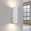 Fali Lámpa Sconce Reflektor Cső Spot 2x GU10 Fehér Karbon Deep Space SL.1647 Sollux