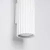 Fali Lámpa Sconce Reflektor Cső Spot 2x GU10 Fehér Karbon Deep Space SL.1647 Sollux