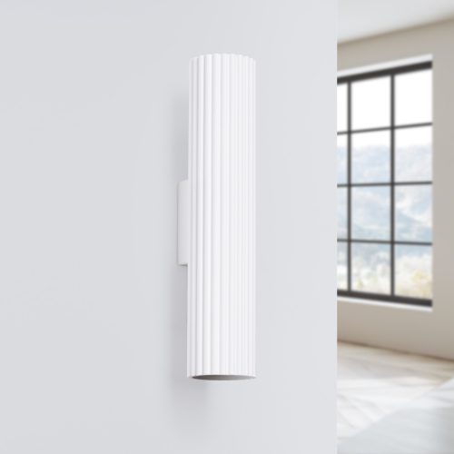 Fali Lámpa Sconce Tuba Spot 2x GU10 Fehér Karbon Deep Space SL.1539 Sollux