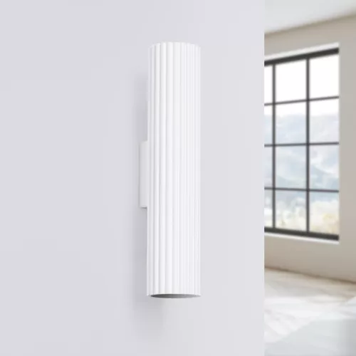 Fali Lámpa Sconce Tuba Spot 2x GU10 Fehér Karbon Deep Space SL.1539 Sollux