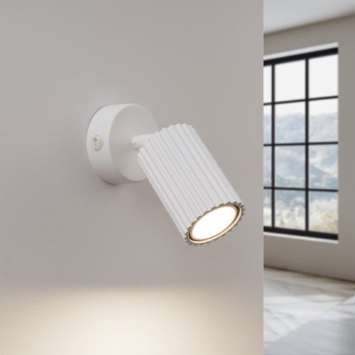 Fali Lámpa, Reflektor, Cső, Spotlámpa, GU10, Fehér, Karbon, Deep Space, SL.1541, Sollux