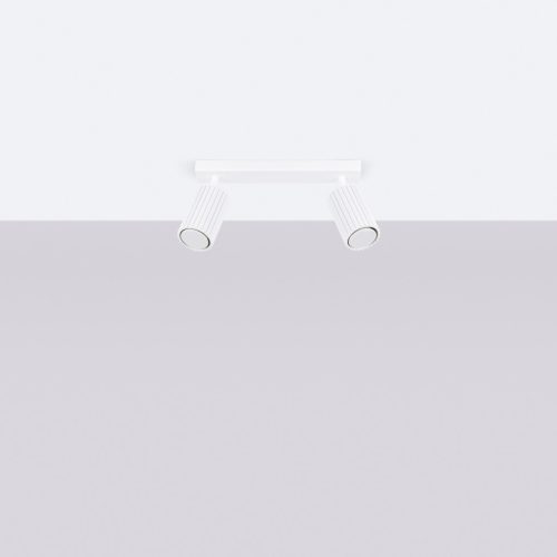 Mennyezeti Lámpa Spot Cső Spot 2x GU10 Fehér Karbon Deep Space SL.1542 Sollux