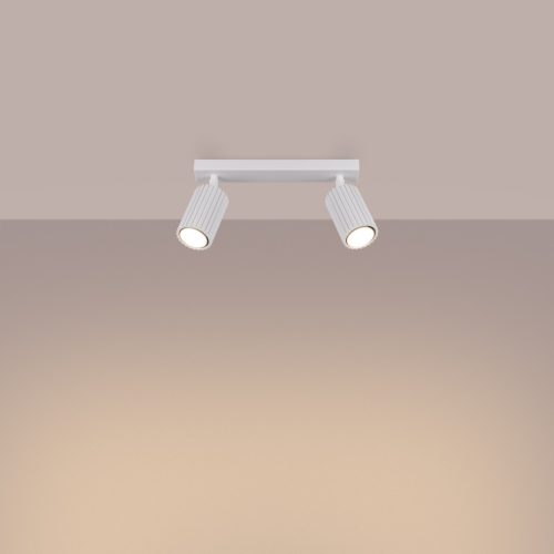 Mennyezeti Lámpa Spot Cső Spot 2x GU10 Fehér Karbon Deep Space SL.1542 Sollux