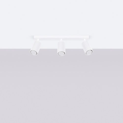 Mennyezeti Lámpa Spot Cső 3x GU10 Fehér Karbon Deep Space SL.1543 Sollux