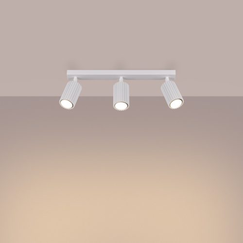 Mennyezeti Lámpa Spot Cső 3x GU10 Fehér Karbon Deep Space SL.1543 Sollux