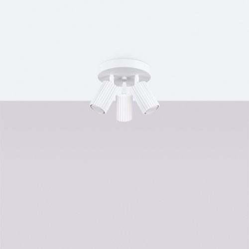 Mennyezeti Lámpa Mennyezeti Lámpa Cső Spot 3x GU10 Fehér Karbon Deep Space SL.1544 Sollux