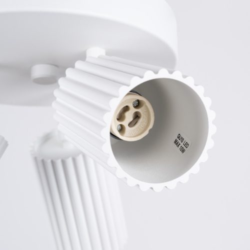 Mennyezeti Lámpa Mennyezeti Lámpa Cső Spot 3x GU10 Fehér Karbon Deep Space SL.1544 Sollux