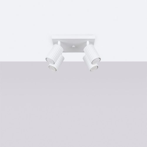 Mennyezeti Lámpa Spot Cső Spot 4x GU10 Fehér Karbon Deep Space SL.1545 Sollux