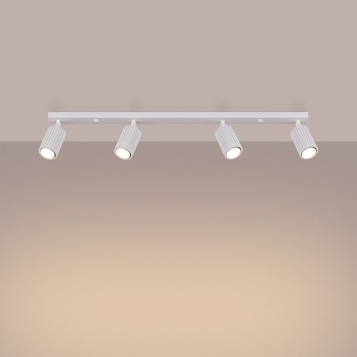 Mennyezeti Lámpa Spot Cső 4x GU10 Fehér Karbon Deep Space SL.1546 Sollux