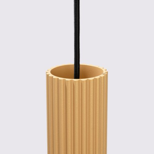 Mennyezeti Lámpa Függő Cső Spot 3x GU10 Arany Szén Deep Space SL.1557 Sollux