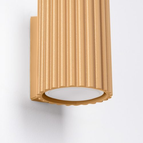 Fali lámpa, reflektor, cső alakú spotlámpa, GU10, arany, karbon, Deep Space, SL.1650, Sollux