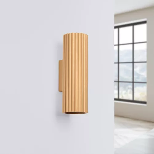 Fali Lámpa Sconce Reflektor Cső Spot 2x GU10 Arany Karbon Deep Space SL.1651 Sollux