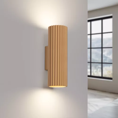 Fali Lámpa Sconce Reflektor Cső Spot 2x GU10 Arany Karbon Deep Space SL.1651 Sollux