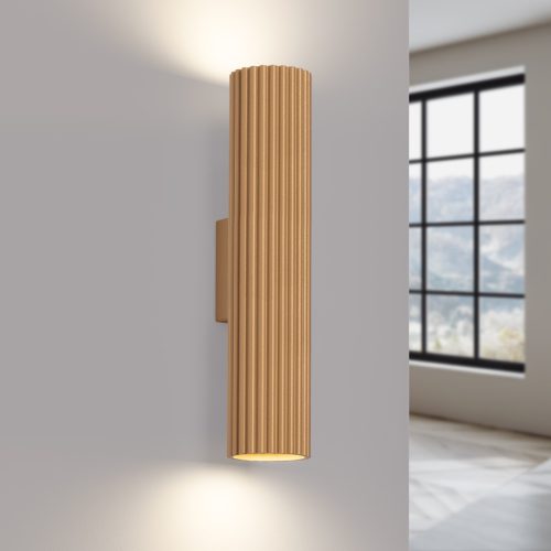 Fali Lámpa Sconce Cső Spot 2x GU10 Arany Karbon Deep Space SL.1558 Sollux