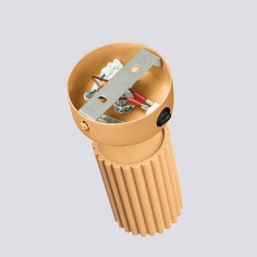 Fali lámpa, reflektor, cső alakú spotlámpa, GU10, arany, karbon, Deep Space, SL.1560, Sollux