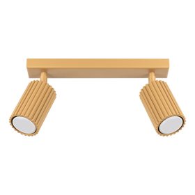   Mennyezeti Lámpa Spot Cső Spot 2x GU10 Arany Szén Deep Space SL.1561 Sollux