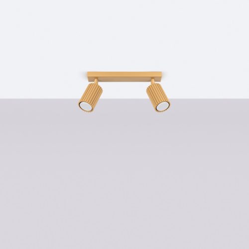 Mennyezeti Lámpa Spot Cső Spot 2x GU10 Arany Szén Deep Space SL.1561 Sollux