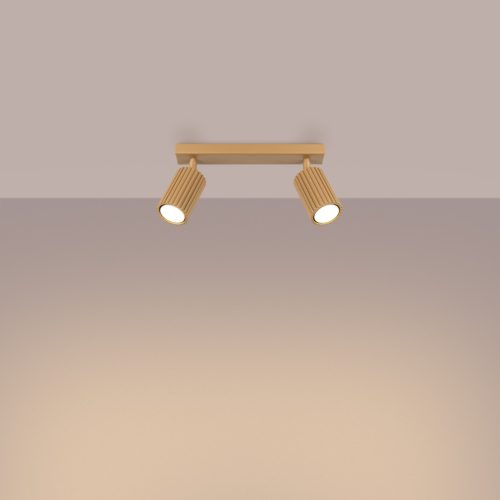 Mennyezeti Lámpa Spot Cső Spot 2x GU10 Arany Szén Deep Space SL.1561 Sollux