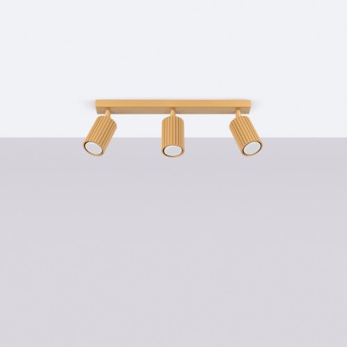 Mennyezeti Lámpa Spot Cső 3x GU10 Arany Szén Deep Space SL.1562 Sollux