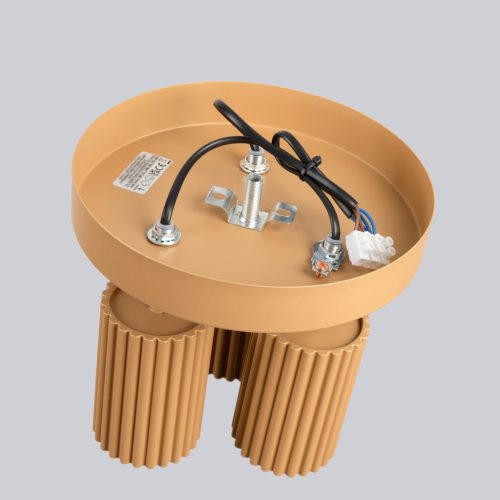 Mennyezeti Lámpa Mennyezeti Lámpa Cső Spot 3x GU10 Arany Szén Deep Space SL.1563 Sollux