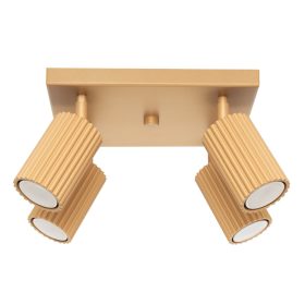   Mennyezeti Lámpa Spot Cső 4x GU10 Arany Szén Deep Space SL.1564 Sollux