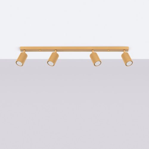 Mennyezeti Lámpa Spot Cső 4x GU10 Arany Szén Deep Space SL.1565 Sollux