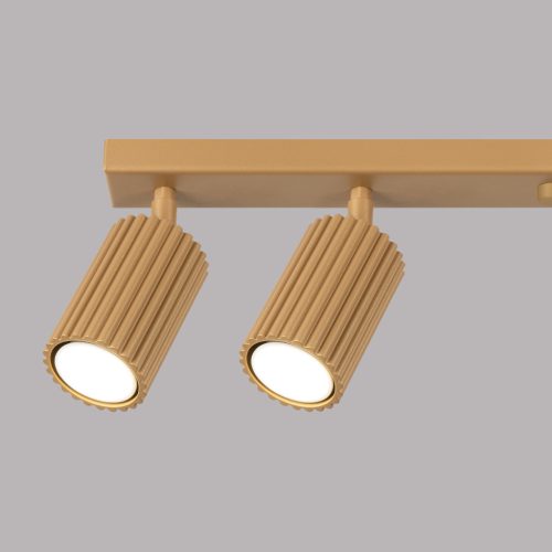 Mennyezeti Lámpa Spot Cső 6x GU10 Arany Szén Deep Space SL.1566 Sollux