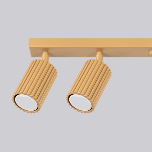 Mennyezeti Lámpa Spot Cső 6x GU10 Arany Szén Deep Space SL.1566 Sollux