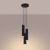 Mennyezeti Lámpa Függő Cső Spot 3x GU10 Fekete Karbon Deep Space SL.1576 Sollux