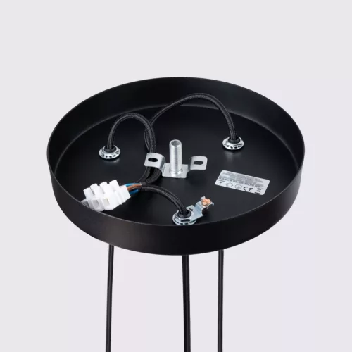 Mennyezeti Lámpa Függő Cső Spot 3x GU10 Fekete Karbon Deep Space SL.1576 Sollux