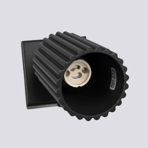 Fali Lámpa, Reflektor, Cső, Spotlámpa, GU10, Fekete, Karbon, Deep Space, SL.1578, Sollux