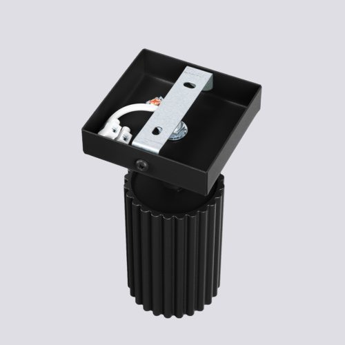 Fali Lámpa, Reflektor, Cső, Spotlámpa, GU10, Fekete, Karbon, Deep Space, SL.1578, Sollux