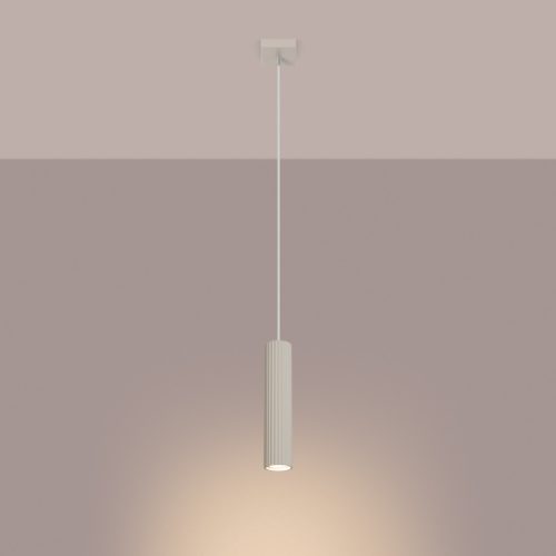 Mennyezeti lámpa, cső alakú spotlámpa, GU10, bézs, karbon, Deep Space, SL.1592, Sollux