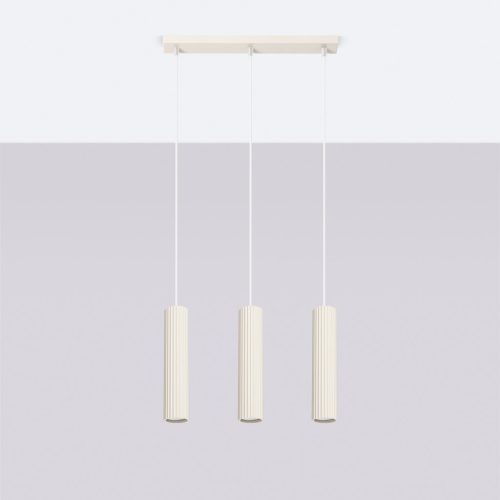 Mennyezeti Lámpa, Csőfény, Spotlámpa, 3x GU10, Bézs, Karbon, Deep Space, SL.1594, Sollux