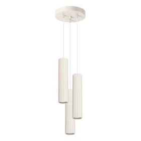   Mennyezeti Lámpa Függő Cső Spot 3x GU10 Bézs Karbon Deep Space SL.1595 Sollux