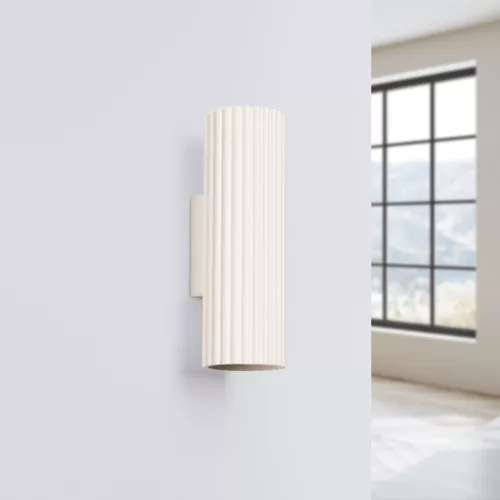 Fali Lámpa Sconce Reflektor Cső Spot 2x GU10 Bézs Karbon Deep Space SL.1653 Sollux