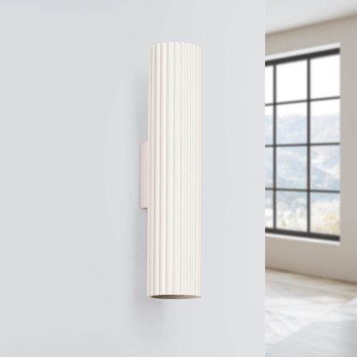 Fali Lámpa Sconce Tuba Spot 2x GU10 Bézs Karbon Deep Space SL.1596 Sollux