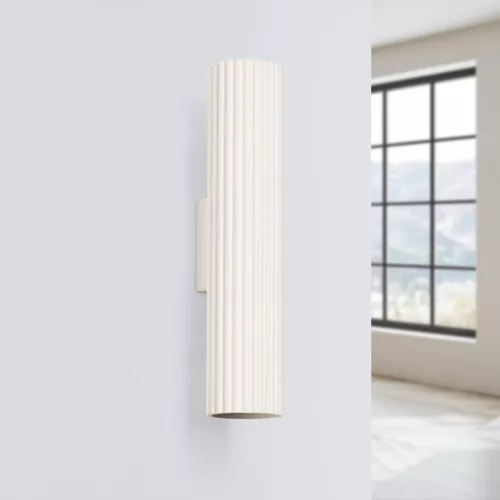 Fali Lámpa Sconce Tuba Spot 2x GU10 Bézs Karbon Deep Space SL.1596 Sollux