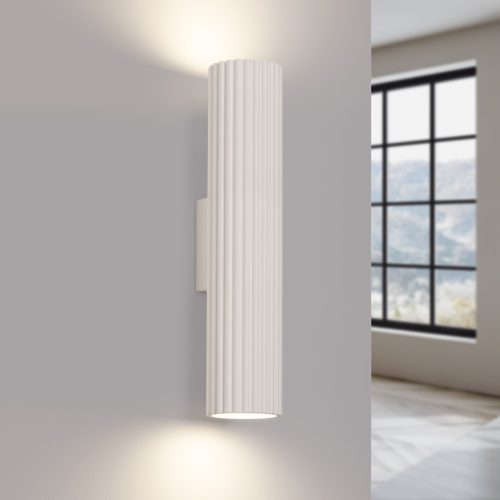 Fali Lámpa Sconce Tuba Spot 2x GU10 Bézs Karbon Deep Space SL.1596 Sollux