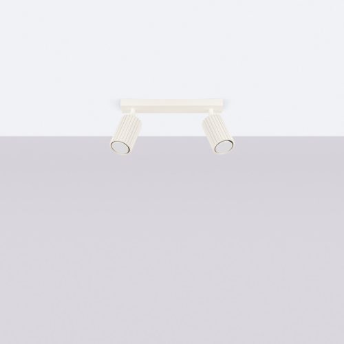 Mennyezeti Lámpa Spot Cső Spot 2x GU10 Bézs Karbon Deep Space SL.1599 Sollux